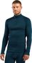 Baselayer Odlo Active X-Warm con mezza cerniera, blu, da uomo
