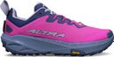 Altra Experience Wild 3+ Trail Running Shoes Pink/Blue Women's