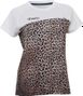Dharco Women's Leopard Short Sleeve Jersey White/Brown