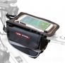 Sacoche fixation top tube avec housse smartphone oktos