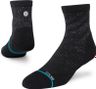 Stance Performance Run Light Quarter Socks Black