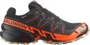 Salomon Speedcross 6 GTX Trailrunning-Schuhe Schwarz/Orange Herren