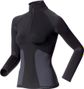 ODLO Long Sleeve EVOLUTION WARM ZIP Black Women