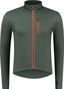 Hoodie Zippe Rogelli Jake - Homme - Vert/Orange
