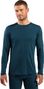 Intimo tecnico Odlo Merino 160 blu anatra da uomo