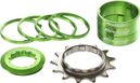 Kit Single Speed Reverse Pignon 13 Dents Vert