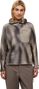 Peak Performance Freelight AOP Polartec Alpha-fleece met capuchon, beige/grijs, dames