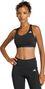 adidas Optime Essentials Medium Support Bra Black Women's