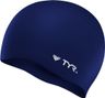 Cuffia da bagno TYR Silicon Cap No Wrinkle blu navy