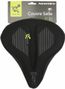 couvre selle velo gel memoire de forme noir (245x230mm)