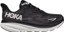 Hoka Clifton 9 Laufschuhe Schwarz Weiß