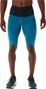 Asics FujiTrail Shorts Blau Schwarz