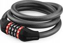 Cadenas de vélo Rockbros  avec combinaison de 1 8 m - noir