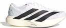 Chaussures Running adidas Adizero Evo SL Blanc/Noir Homme 42 | Produit Reconditionné