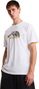 Maglietta The North Face con logo Mountain, grafica bianca, da uomo