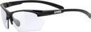 Gafas de sol pequeñas UVEX Sportstyle 802 V negro mate