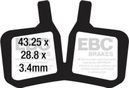 Ebc - Plaquettes de Frein Magura Mt5 2014-One Piece Pad
