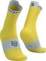 Chaussettes Compressport Pro Racing V4.0 Trail Jaune/Bleu