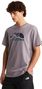 The North Face Mountain Logo Graphic T-Shirt für Herren, grau