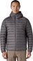 Patagonia Down Sweater Hoody, Gray, Men's