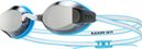 Tyr Blackops 140 EV Blue/White Mirrored Women's Swimming Goggles