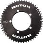 ROTOR Chainring Road External NoQ 110 BCD Black