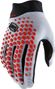 Gants Longs 100% Geomatic Blanc / Rouge S