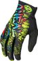 Guantes largos infantiles O'Neal Matrix Rancid Negro/Amarillo Fluo