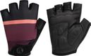 Gants Velo Rogelli Impress II - Femme - Bourgogne/Corail/Noir