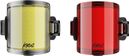 Paire d'Éclairages Avant/Arrière Knog Cobber Mini Twinpack Noir