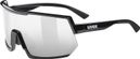 Uvex Sportstyle 235 Sunglasses, Black/Silver 