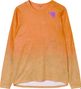 Endura Singletrack Print Orange Men's Long Sleeve Jersey