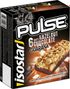 Set of 6 Isostar Pulse Energy Bars Guarana Hazelnut / Chocolate 6x23g