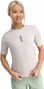 T-shirt cyclisme gravel femme Isla Sur Gris Argenté
