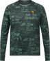 Endura Singletrack Print Long Sleeve Jersey Green Men's