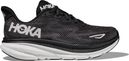 Chaussures Running Hoka Clifton 9 Noir/Blanc Femme