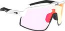 AZR Kromic Speed RX goggles White/Red Photochromic