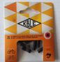 GAINE EMBOUTS Ø 4mm SIS BLACK PLASTIC (Pack of 10) KBLE by TRANSFIL.