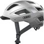 Abus Hyban 2.0 LED signal silver helmet