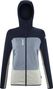 Polaire Millet Fusion Grid Hoodie Bleu/Gris Femme