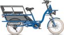 Vélo Cargo GAYA  L'Incroyable Le Long  Cobalt  pack Enfant