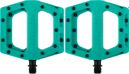 Paire de Pédales Plates DMR V11 Turquoise