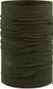 Tour de Cou Buff Merino Lightweight Solid Bark - Kaki 
