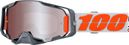 100% Armega Silver/HiPER Mirror Silver Goggles