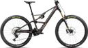 VTT Électrique Tout-Suspendu Orbea Rise LT M10 Shimano Deore XT/SLX 12V 630 Wh 29'' Gris Cosmic Carbon View 2025