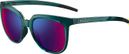 Bollé Glory Teal Crystal Shiny Sunglasses - Volt + Ultraviolet Polarized