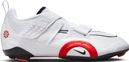 Nike SuperRep Cycle 2 Next Nature White Red Women's Cross Training Shoes