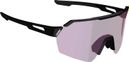 Lunettes Leatt RideViz Lite Cryztal Satin Noir/Verre Iriz Violet