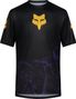 Fox Ranger Image Print Violet heren shirt met korte mouwen