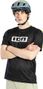 ION Logo MTB Jersey met korte mouwen Zwart